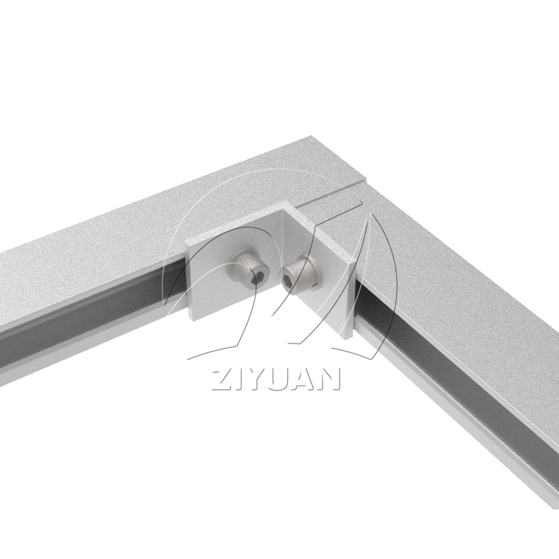 Details of rooftop guardrail