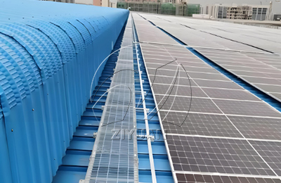 Sample images of roof guardrails