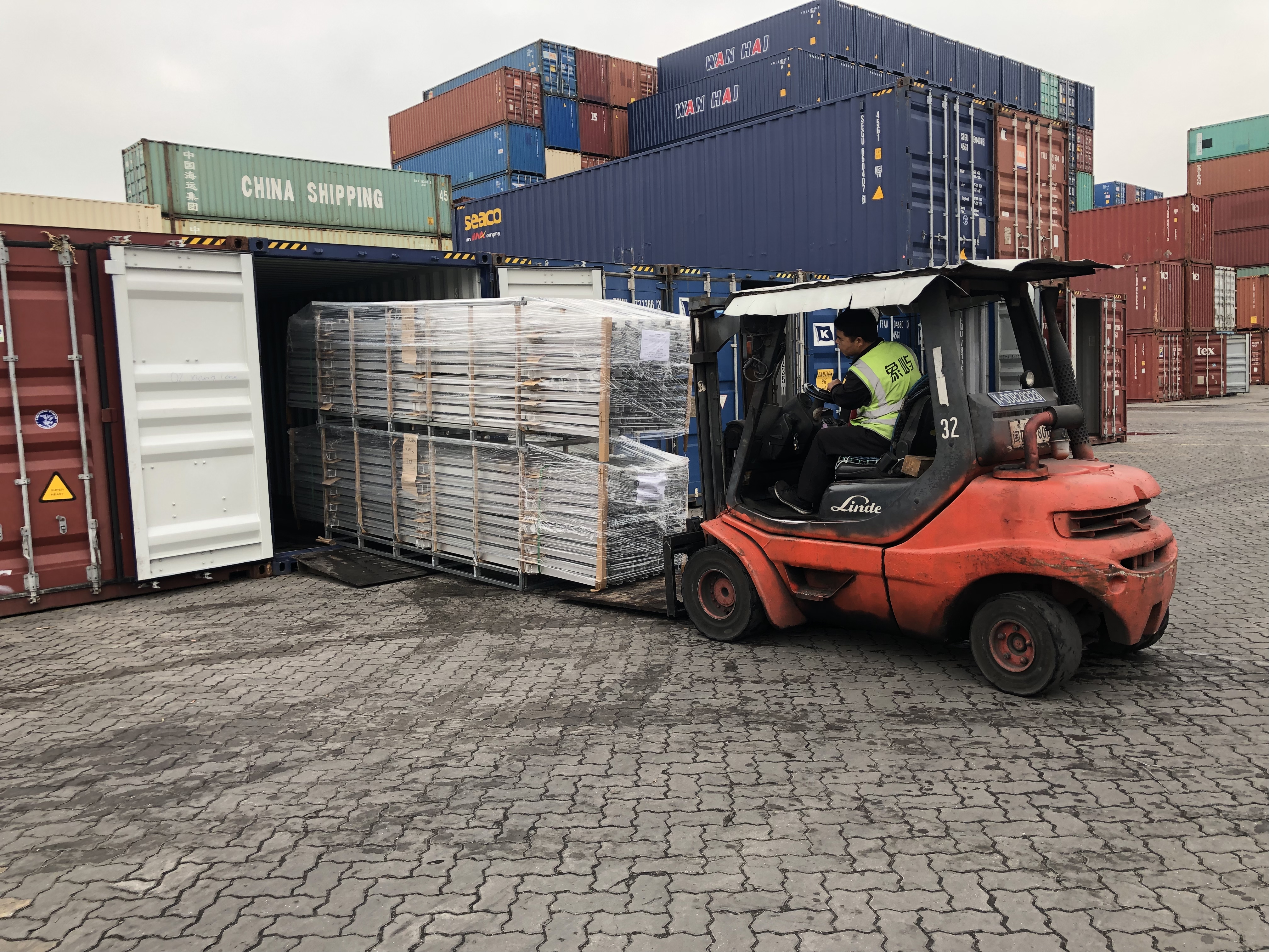 Loading & Shipping of Solar Products