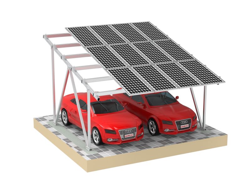 #Waterproof Solar Carport