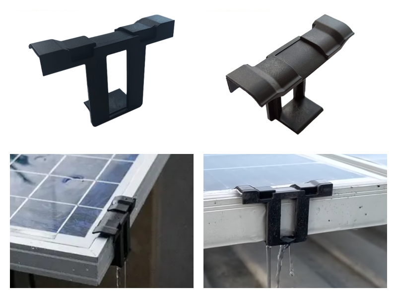 Solar Panel Water Drainage Clamp